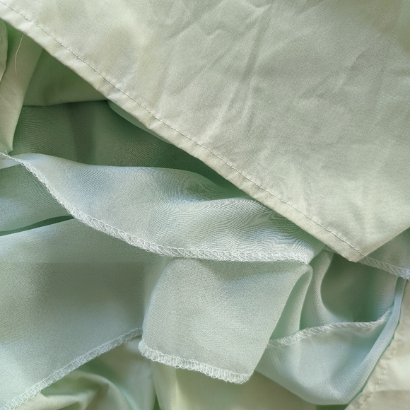 Shein Solid V-neck Smock Dress - Picture 5 of 7